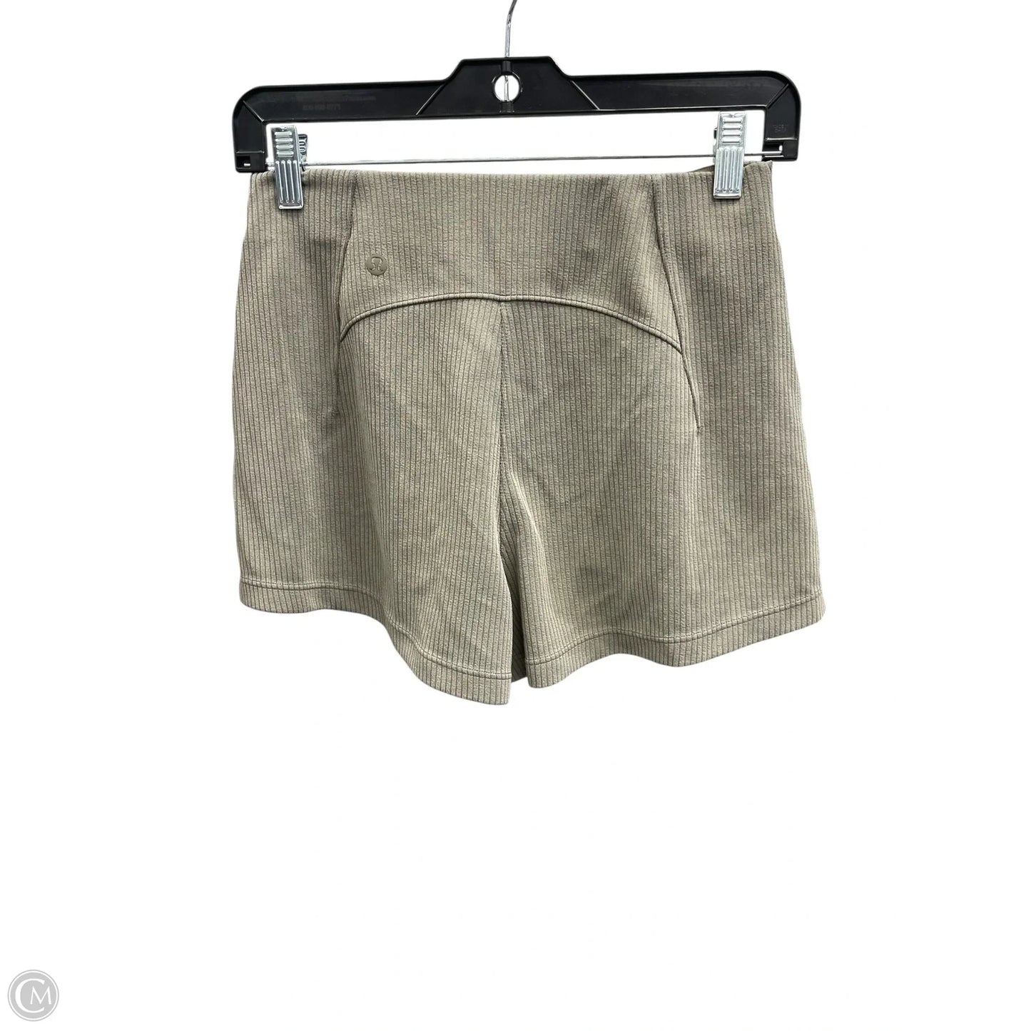 Athletic Shorts By Lululemon In Green, Size: 4