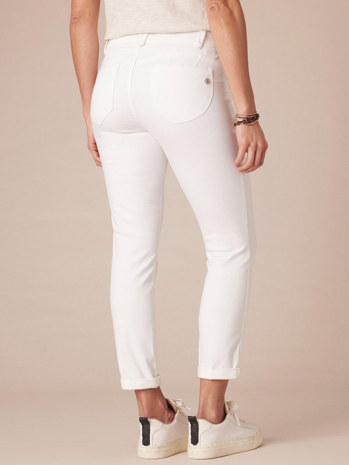 Absolution® Optic White Ankle Skimmer