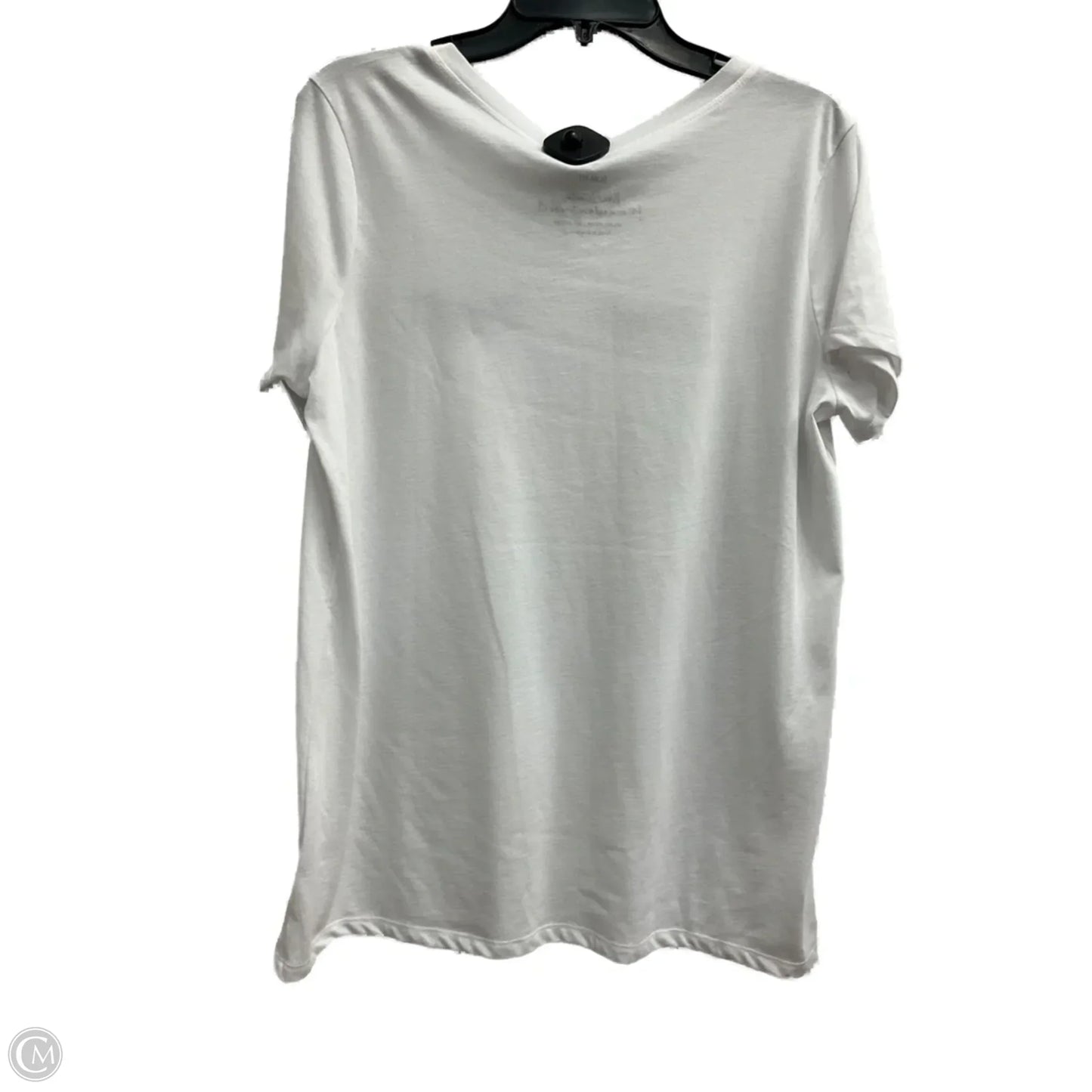 Top Short Sleeve By Torrid In White, Size: M