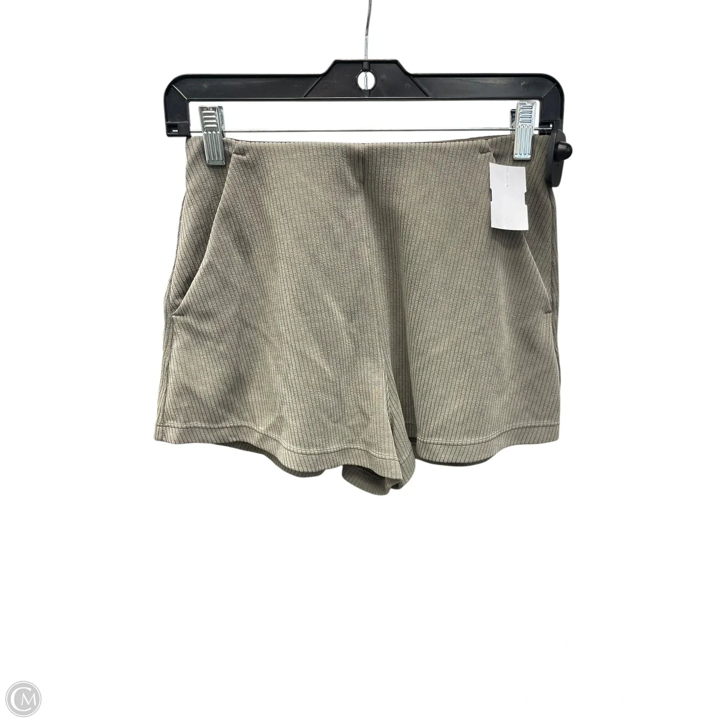 Athletic Shorts By Lululemon In Green, Size: 4