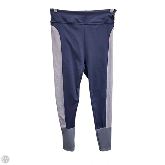 Athletic Leggings By Gym Shark In Blue, Size: L