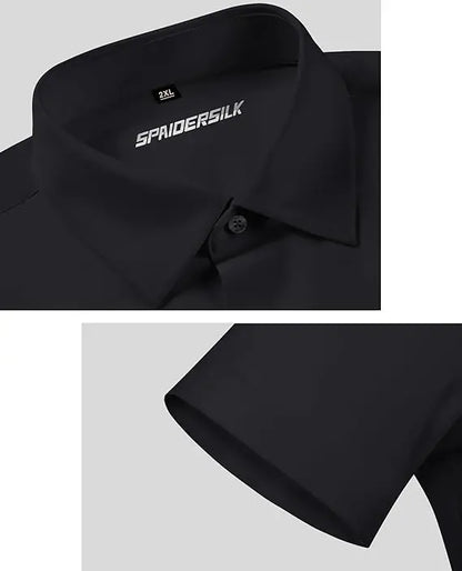 Men's Slim Fit Stretch Dress Shirts 2-Pack