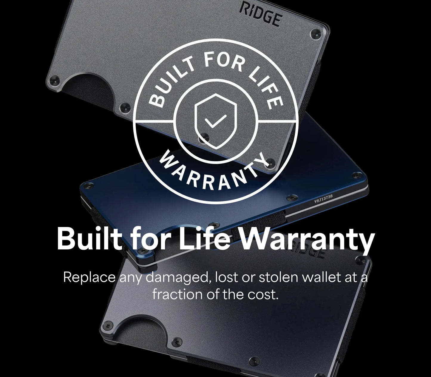 Ridge Wallet Slim RFID Blocking