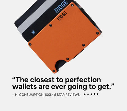 Ridge Wallet Slim RFID Blocking