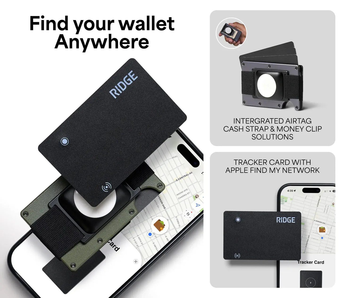 Ridge Wallet Slim RFID Blocking