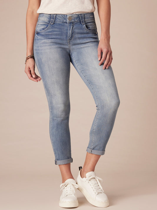 Absolution® Light Blue Denim Petite Ankle Skimmer