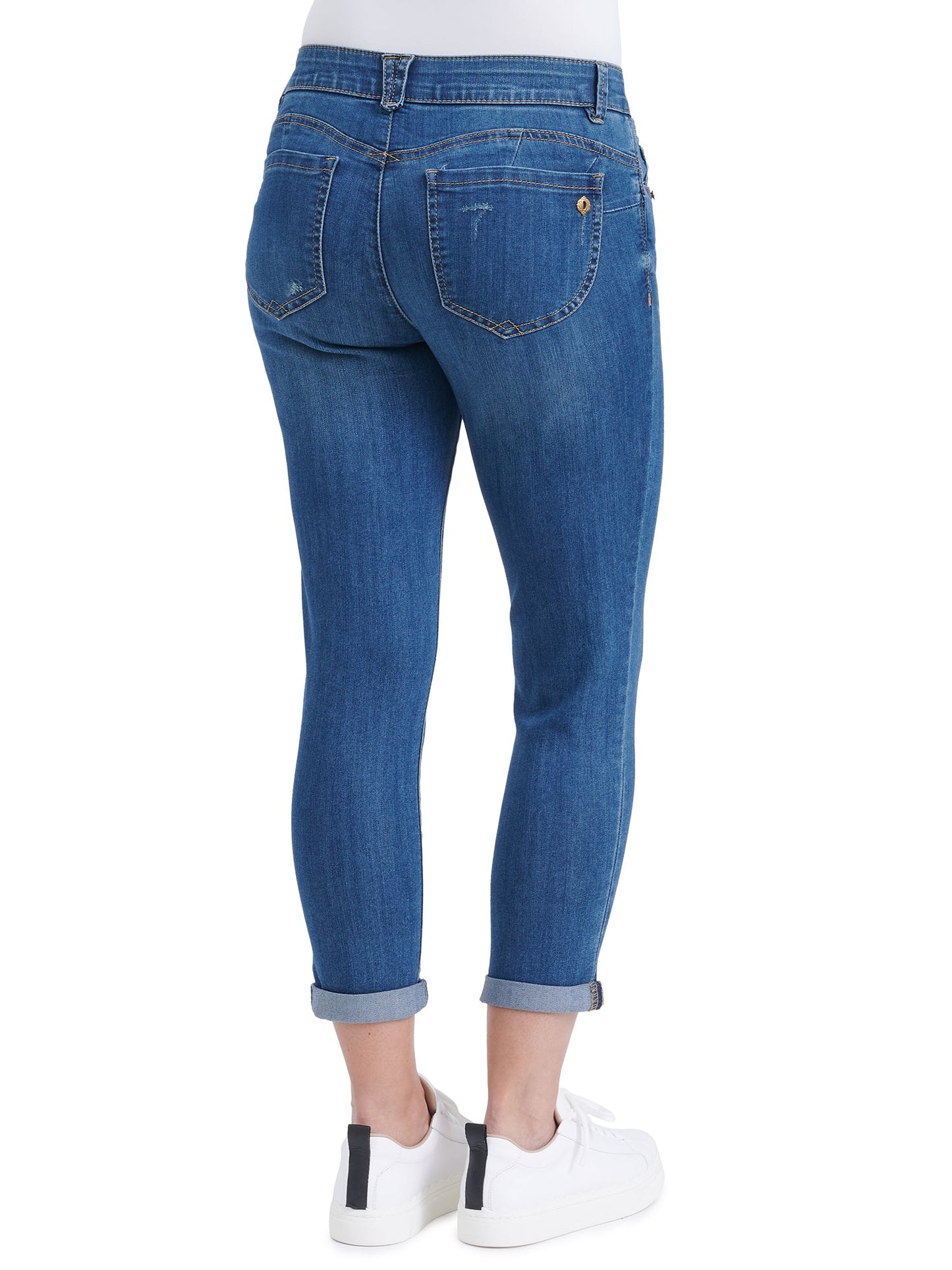 Absolution® Blue Denim Petite Ankle Skimmer Jeans