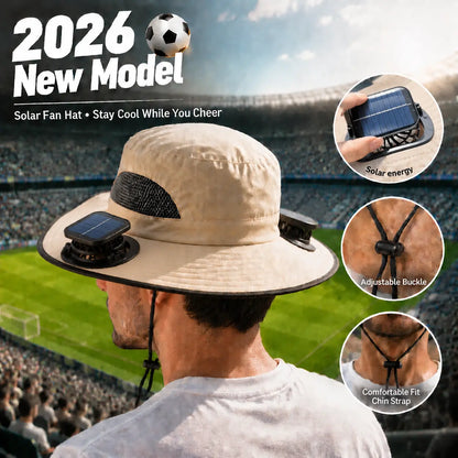 Solar Fan Cooling Hat